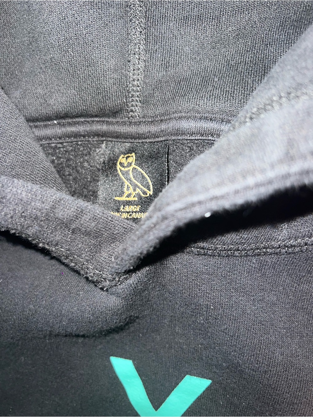 RARE Drake Ovo Octobers Very Own Sport Hoodie Size L Authentic - Picture 3 of 5